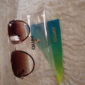 Quay All In MINI Sunglasses Tortoise Aviator